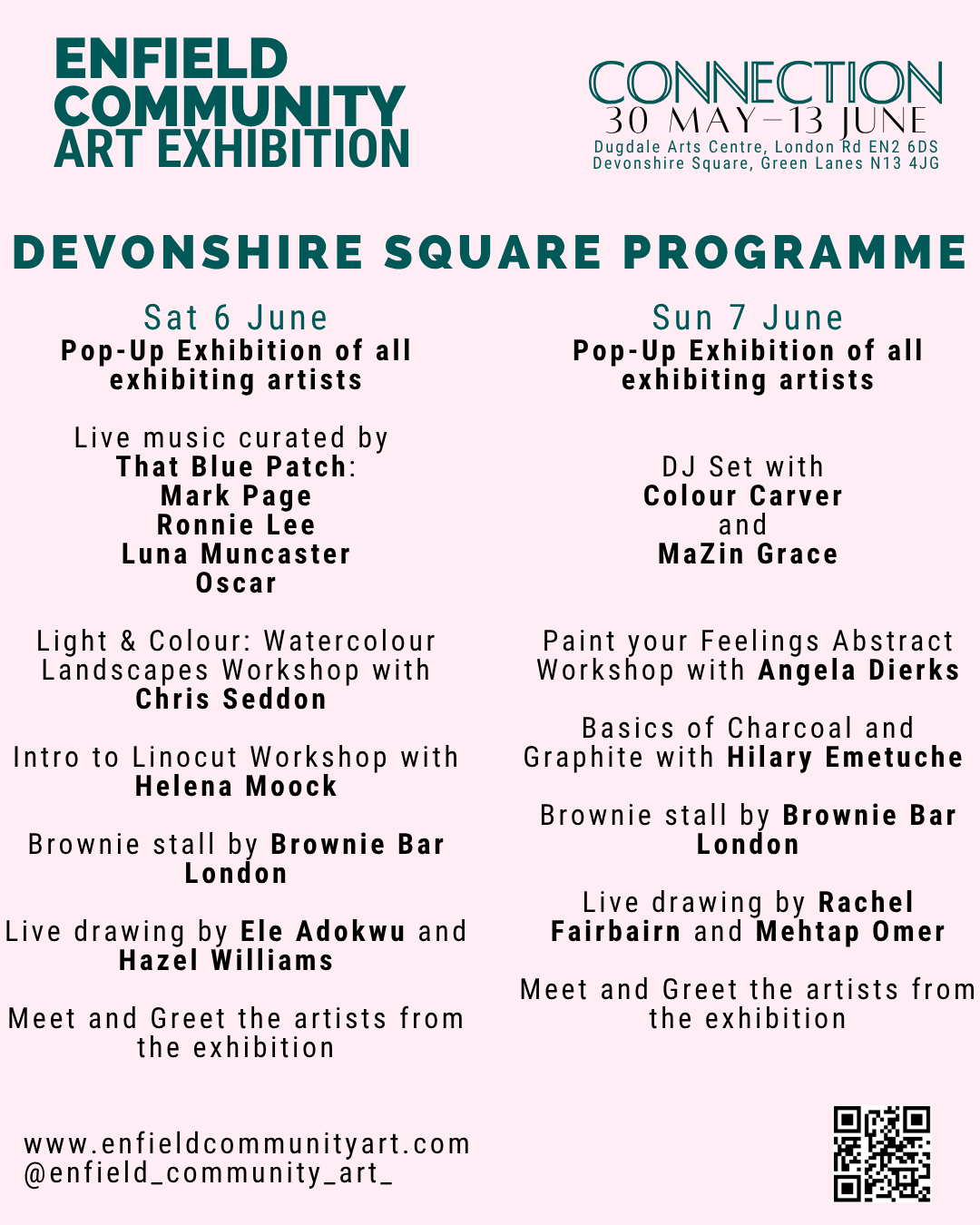 Devonshire Square Lineup